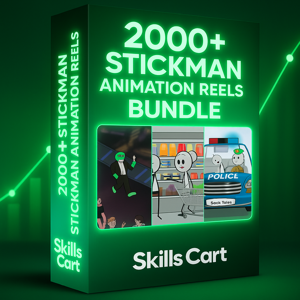 2000+ Stickman Animation Reels Bundle